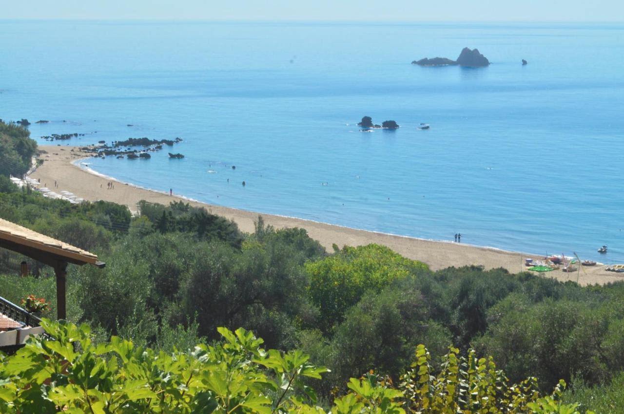 Luxury Loft Apartment With Pool - Pelekas Beach, Corfu Εξωτερικό φωτογραφία